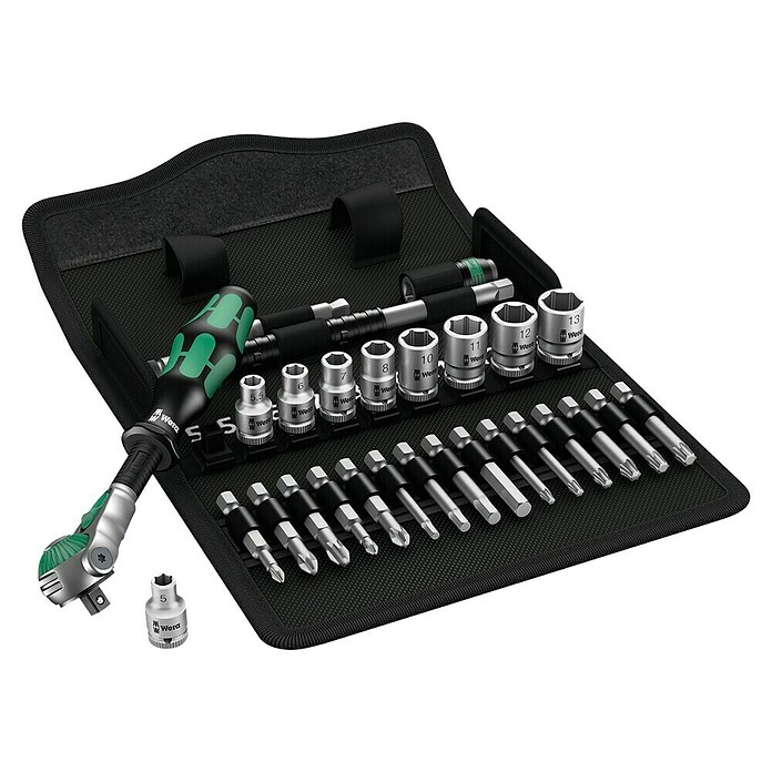 Wera Steckschlüssel-Satz Zyklop 8100 (¼″, 28-tlg.)