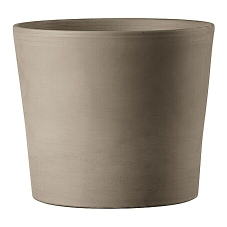 Deroma Grafite Pflanztopf Vaso Cilindrico (Außenmaß (Ø x H): 30,6 x 26 cm, Naturmaterialien, Graphit)