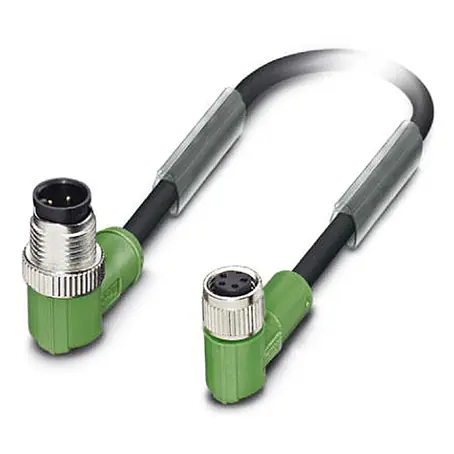 Phoenix Contact M12/M8 Verbindungsleitung 1xStift/1xBuchse | 4 Länge 0,6