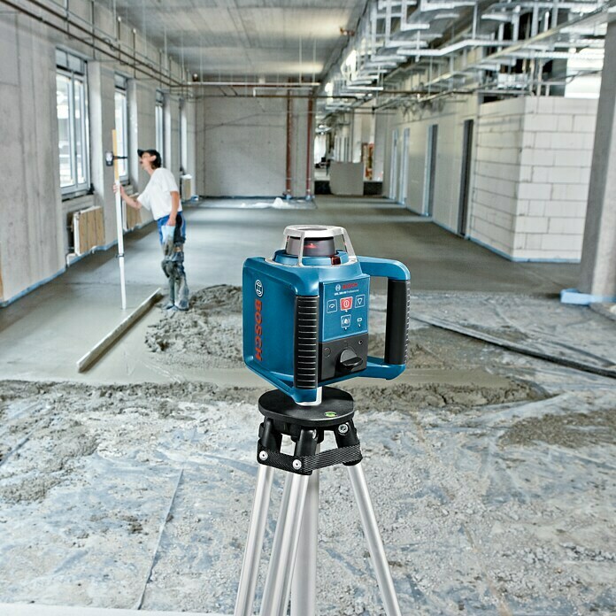 Bosch Professional Rotationslaser GRL 300 HVArbeitsbereich: Ø 60 m (ohne Empfänger) Use Shot