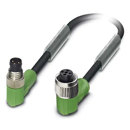 Phoenix Contact M8/M12 Verbindungsleitung 1xStift/1xBuchse gewinkelt | 1,5