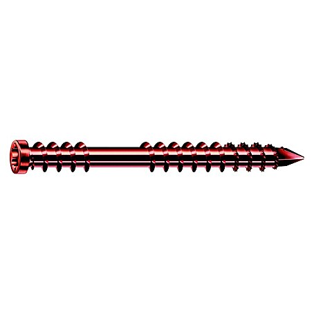 Spax Terrassenschraube T-Star Plus (5 x 50 mm, Edelstahl rostfrei A2, Brüniert, 230 Stk.)