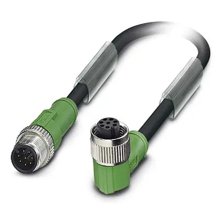 Phoenix Contact M12/M12 Verbindungsleitung 1xStift/1xBuchse | 8 Länge 3,0