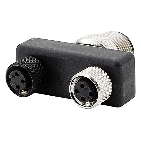 Phoenix Contact M12/M8/M8 Y-Verteiler 1xStift/2xBuchse gerade 4/3-pol.