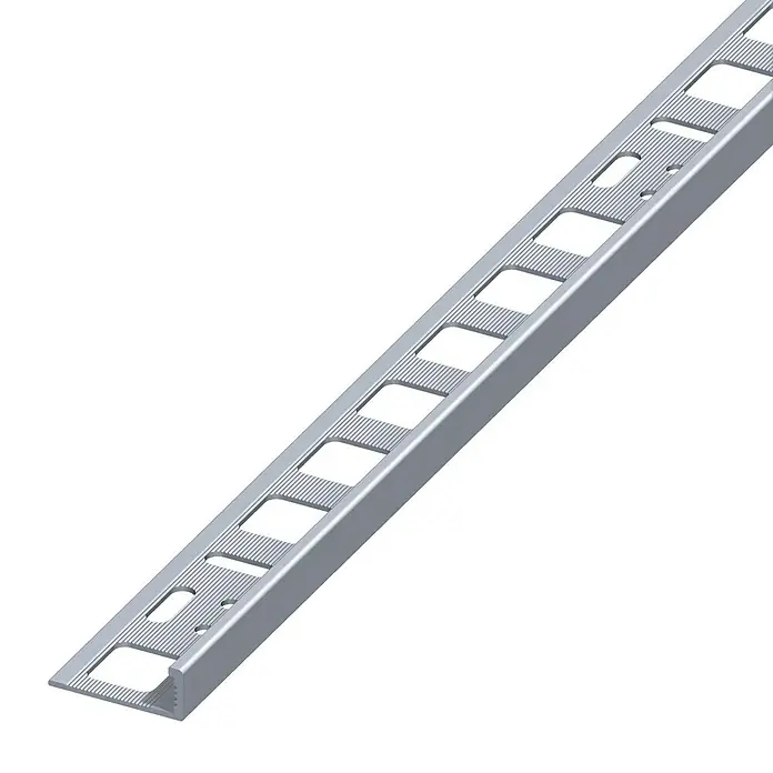Fliesenprofil - Aluminium, 2,5 m x 20 mm - Linke Seitenansicht