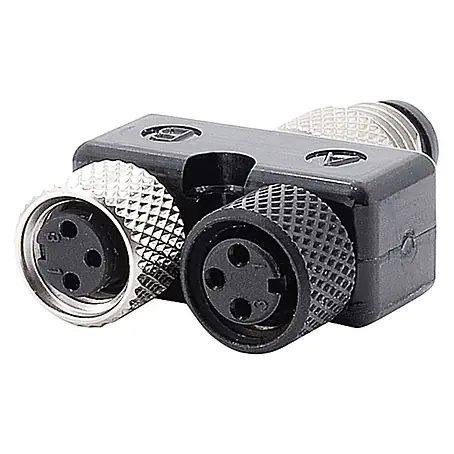 Phoenix Contact M8/M8/M8 Y-Verteiler 1xStift/2xBuchse gerade 4/3-pol.