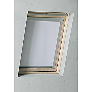 Expo Ambiente Dachfensterrollo SKY (Farbe: Weiß, Manuell, B x H: 38,3 x 74 cm)