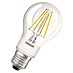 Osram LED-Lampe Glühlampenform E27 klar 