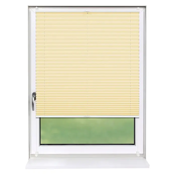 Plissee Klemmfix 70x210 cm hellorange blickdicht ohne Bohren online kaufen bei BAUHAUS