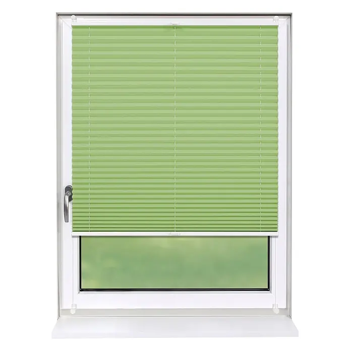 Plissee Klemmfix 110x150 cm grün blickdicht ohne Bohren online kaufen bei BAUHAUS
