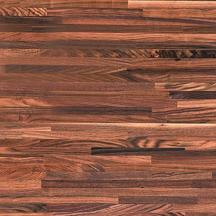 Exclusivholz Arbeitsplatte - Walnuss, Nussbaum, 260 x 80 x 2,6 cm - Farbmuster