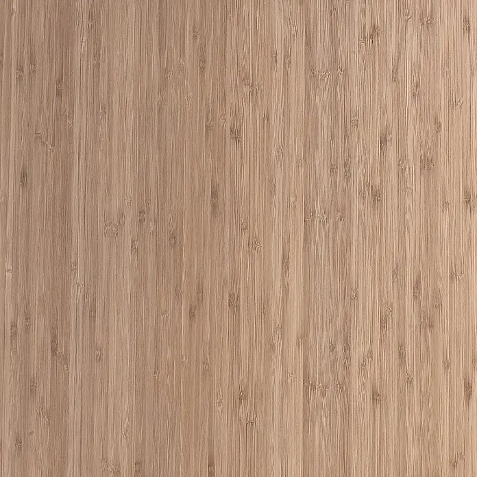 Exclusivholz Arbeitsplatte - Braun, Bambus, 260 x 63,5 x 2,6 cm - Helle Bambusholzplatte mit vertikaler Maserung.