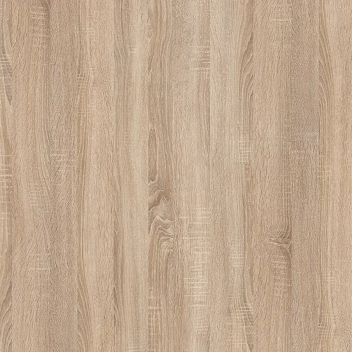 Arbeitsplatte - Light Vintage Oak, 260 x 61 x 2,8 cm - Hellbraune Holzmaserung.