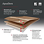 Egger Laminat Aquadura+ (Panora Eiche beige, Landhausdiele, 1 292 x 193 x 7,5 mm) | BAUHAUS