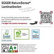 Egger Laminat NatureSense (Rillington Eiche hell, Fischgrät, 1 292 x 327 x 8 mm) | BAUHAUS