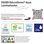 Egger Laminat NatureSense Aqua (Predaia Eiche honig, Landhausdiele, 1 292 x 193 x 10 mm) | BAUHAUS