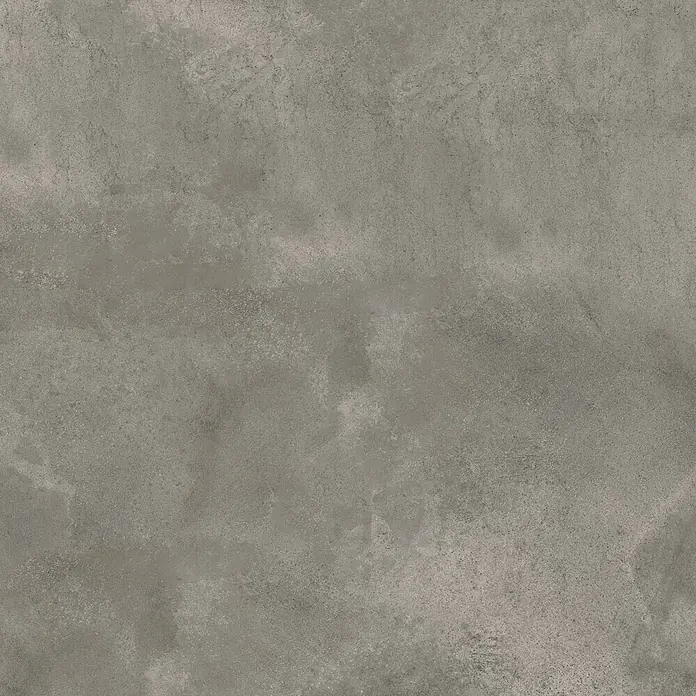 Queens Feinsteinzeugfliese - 59,8 x 59,8 cm, Grau, Matt - Graue Betonstruktur mit rauer, melierter Oberfläche.