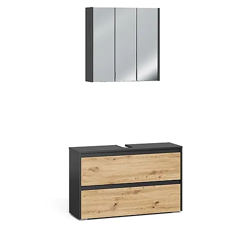 Badmöbel-Set Majest 100 cm Anthrazit Art.-Nr. 71725