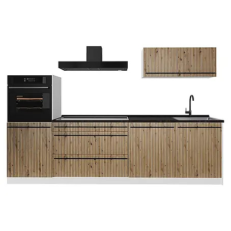 Küchenzeile R-Line 280 cm Artisan-Eiche Art.-Nr. 67265
