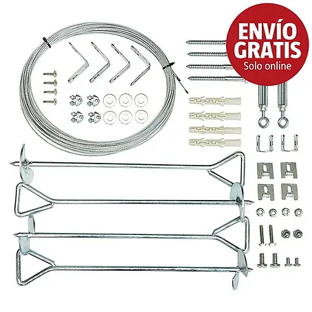 Palram – Canopia Anclaje al suelo para invernadero