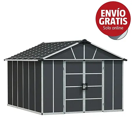 Palram – Canopia Caseta para jardín Yukon