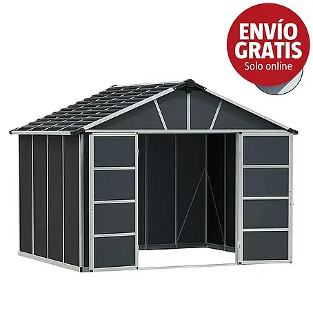 Palram – Canopia Caseta de jardín Yukon