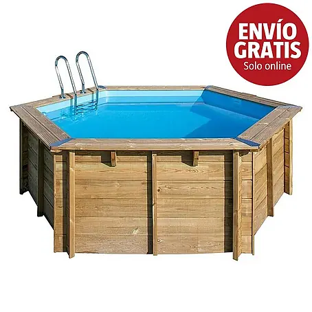 Gre  Piscina de madera Vanille 2
