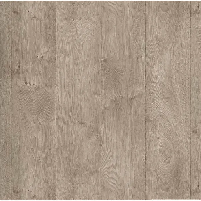 PVC-Boden Meterware Vinylboden 2m Holzoptik Diele Eiche hell-grau -  - Hellbrauner Holzplankenboden mit natürlicher Maserung.