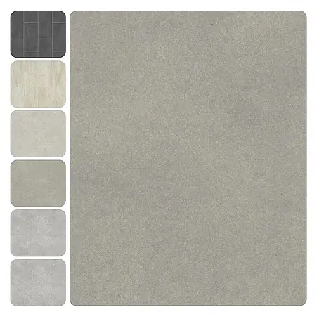 PVC-Boden Meterware Vinylboden 4m Beton grau