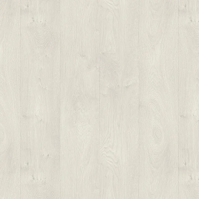 PVC-Boden Meterware Vinylboden 4m Holzoptik Diele Eiche creme weiss -  - Heller Holzplankenboden mit sichtbarer Maserung.