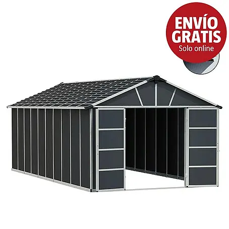 Palram – Canopia Caseta de jardín Yukon
