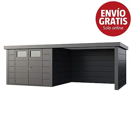 Telluria  Caseta para jardín Classico 3030 con salón a la derecha