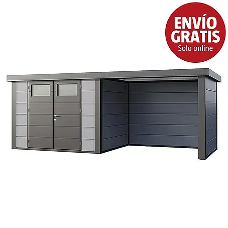 Telluria  Caseta para jardín Classico 3024 con salón a la derecha