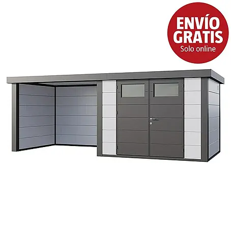 Telluria  Caseta para jardín Classico 3024 con salón a la izquierda
