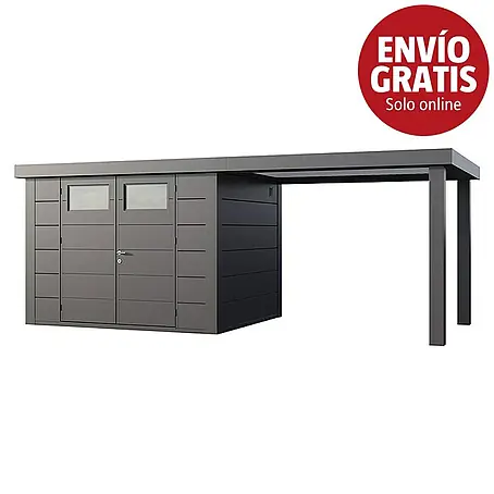 Telluria  Caseta para jardín Classico 3024 con salón abierto a la derecha