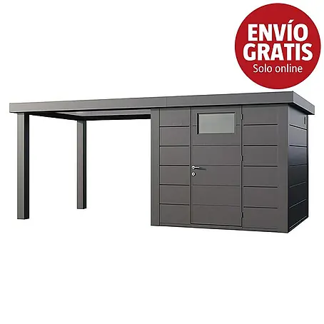 Telluria  Caseta para jardín Classico 2424 con salón abierto a la izquierda