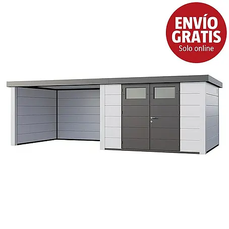 Telluria  Caseta para jardín Classico 3030 con salón a la izquierda