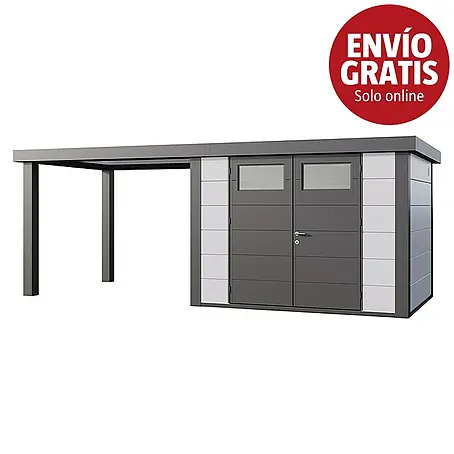 Telluria  Caseta para jardín Classico 3024 con salón abierto a la izquierda