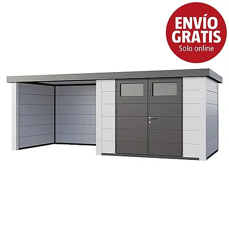 Telluria  Caseta para jardín Classico 3024 con salón a la izquierda