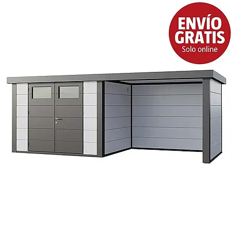 Telluria  Caseta para jardín Classico 3024 con salón a la derecha