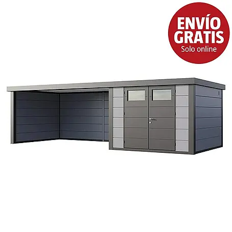 Telluria  Caseta para jardín Classico 3030 con salón XL a la izquierda