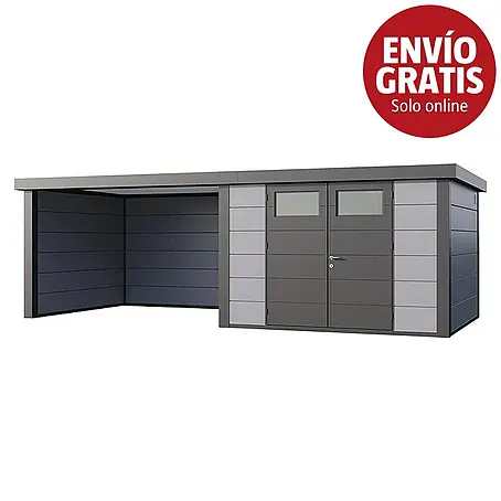 Telluria  Caseta para jardín Classico 3030 con salón a la izquierda