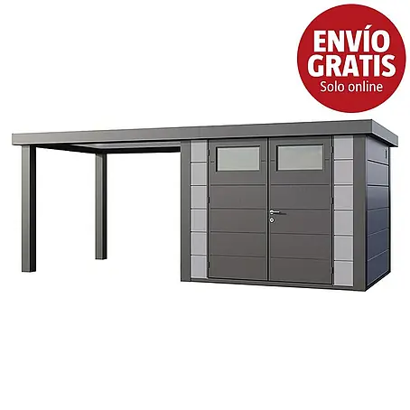 Telluria  Caseta para jardín Classico 2724 con salón abierto a la izquierda