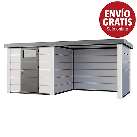 Telluria  Caseta para jardín Classico 2424 con salón a la derecha