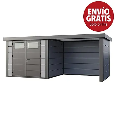 Telluria  Caseta para jardín Classico 2724 con salón a la derecha