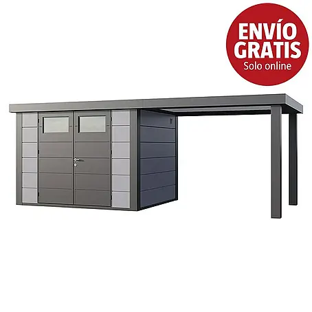 Telluria  Caseta para jardín Classico 3024 con salón abierto a la derecha