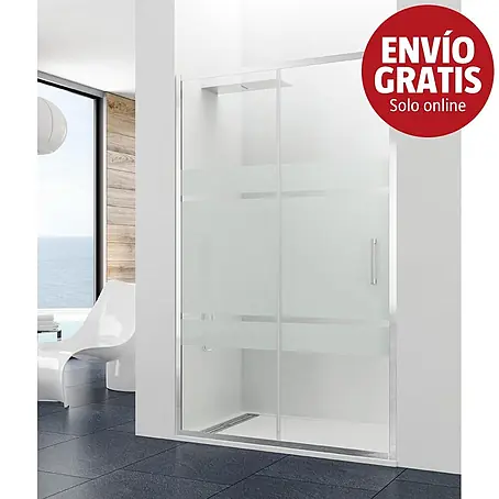 GME  Mampara de ducha frontal Prestige Frost