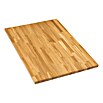 Exclusivholz Aspen Tischplatte (Eiche, 70 x 70 x 3,2 cm)