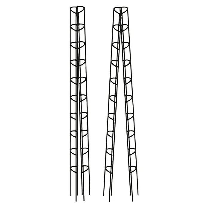 Bellissa Tomatenturm - Höhe: 180 cm, Durchmesser: 13 cm - Bild eines Rankturms, ideal für Kletterpflanzen. Das Design bietet stabile Unterstützung und ein attraktives Aussehen für jeden Garten.