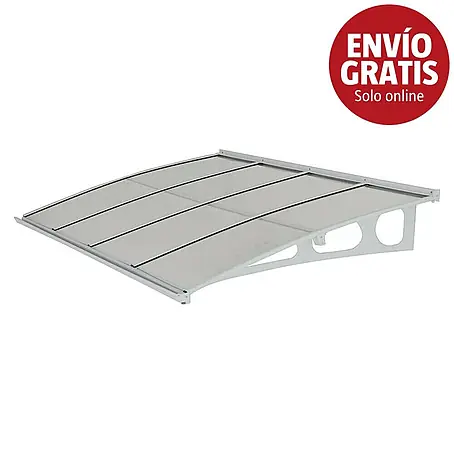 Palram – Canopia  Marquesina para puerta Bordeaux